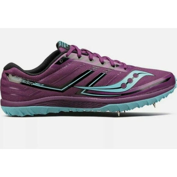 Saucony Women Sneakers Kilkenny XC7 Purple Blue Cross Country Track Running - Picture 6 of 6